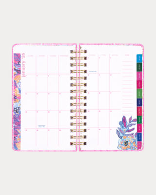 2025-2026 17 Month Medium Agenda, Conch Shell Pink Pb Playground, large image 3
