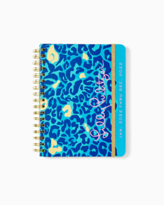 2025 Large 12 Month Agenda, Oyster Bay Navy My Favorite Spot, large - Lilly Pulitzer