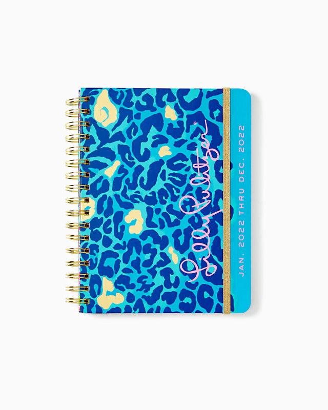 2024 Large Monthly Planner - 12 Month, Oyster Bay Navy My Favorite Spot, large - Lilly Pulitzer