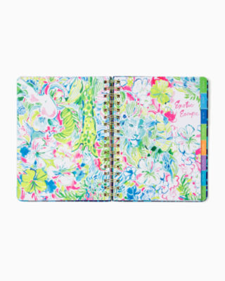 2026 Large 12 Month Agenda, Oyster Bay Navy My Favorite Spot, large image 4 - Lilly Pulitzer