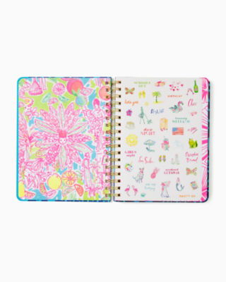 2026 Large 12 Month Agenda, Oyster Bay Navy My Favorite Spot, large image 6 - Lilly Pulitzer
