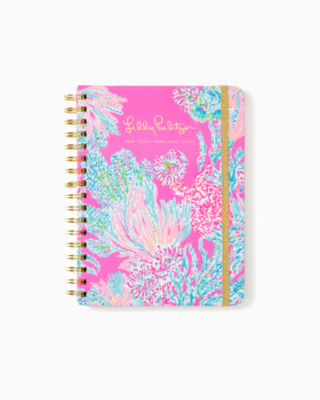 2025 Large 12 Month Agenda, Prosecco Pink Seaing Things, large - Lilly Pulitzer