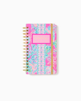 2025 Medium 12 Month Agenda, Prosecco Pink Seaing Things, large - Lilly Pulitzer