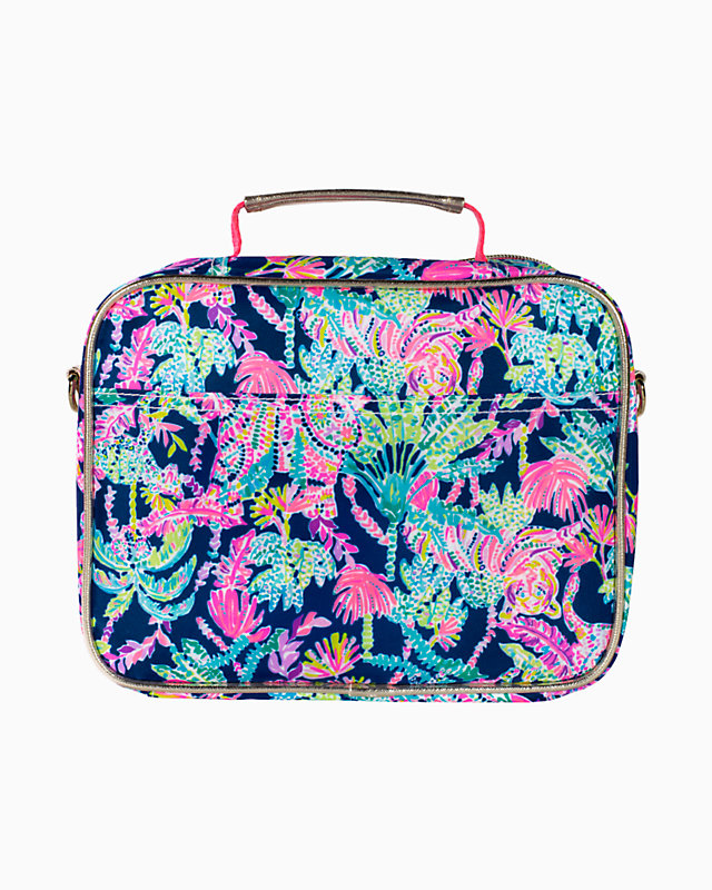 Insulated Lunch Bag, Oyster Bay Navy Seen And Herd, large image null - Lilly Pulitzer