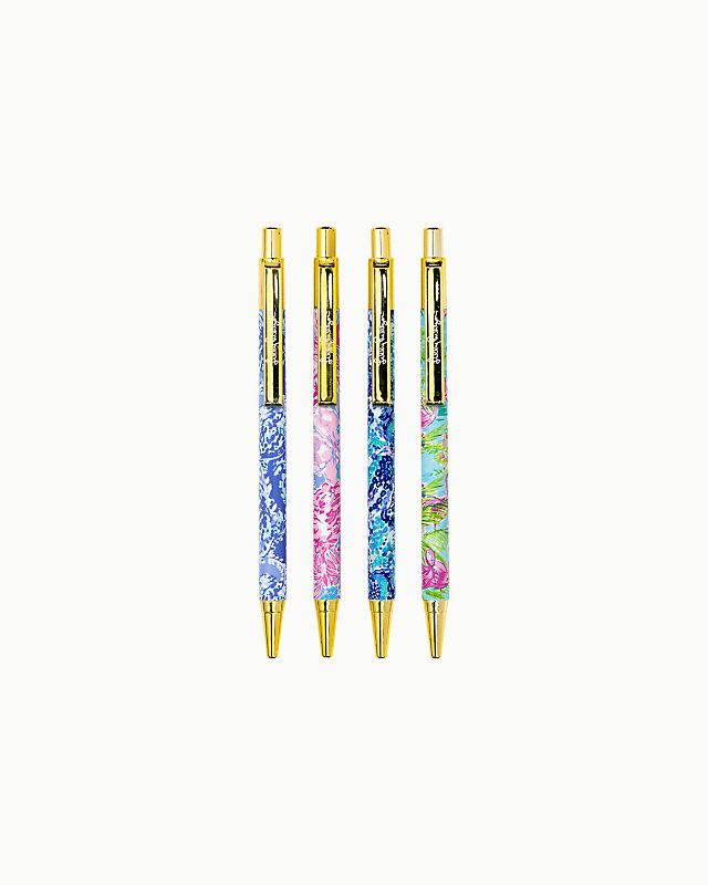 Printed Pen Set, Multi, large - Lilly Pulitzer