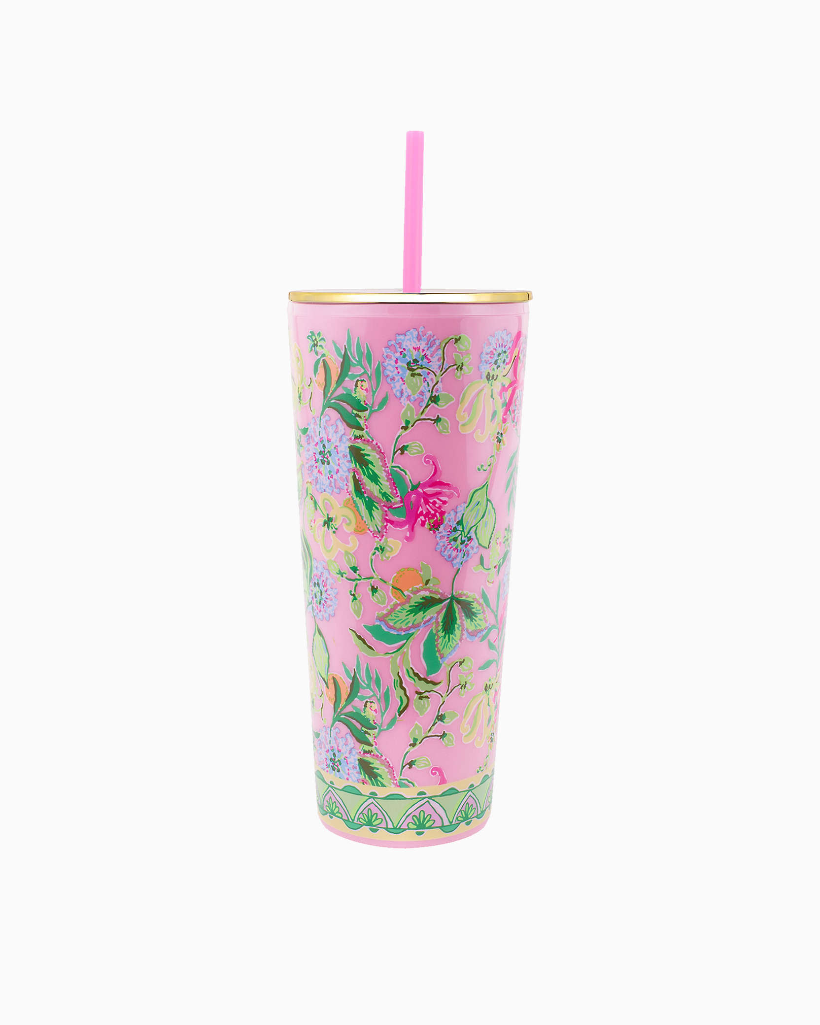 Shop Lilly Pulitzer Tumbler With Straw In Multi Via Amore Spritzer