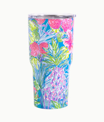 Insulated Tumbler, Multi Swizzle In, large  - Lilly Pulitzer