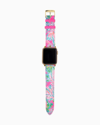 Apple Watch Band, Prosecco Pink Seaing Things, large  - Lilly Pulitzer