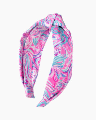 Printed Headband, Prosecco Pink Dont Be Jelly, large - Lilly Pulitzer