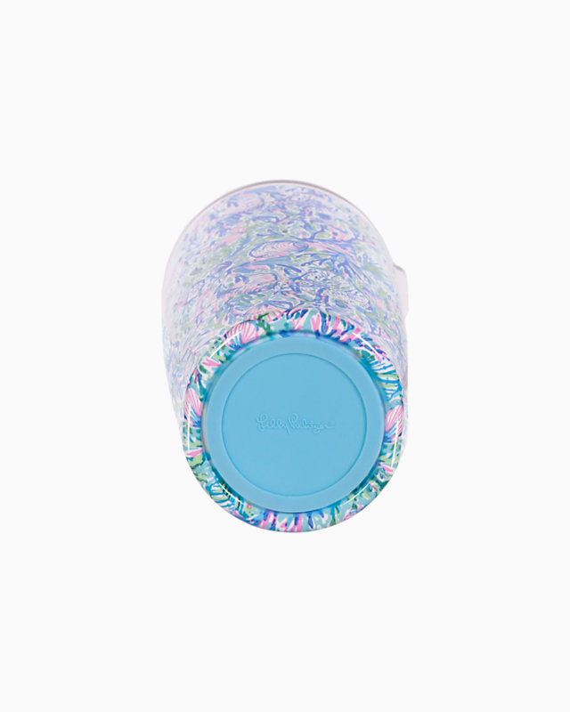 Stainless Steel Insulated Tumbler, Surf Blue Soleil It On Me, large image null - Lilly Pulitzer