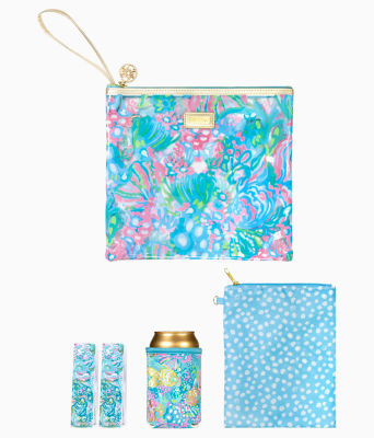 lilly pulitzer clear bag