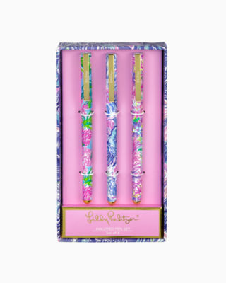 Colored Gel Pen Set, Multi, large image 2 - Lilly Pulitzer