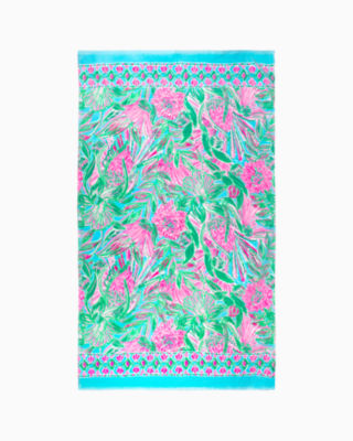 NEW lilly pulitzer toucan play Round Beach Towel Blanket Wall Hanging Yoga Mat 