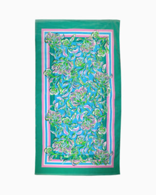 Lilly Pulitzer Beach Towel In Cumulus Blue Chick Magnet