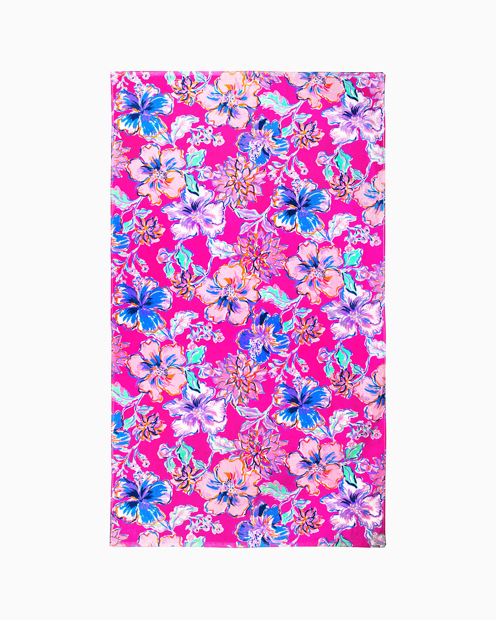 Lilly Pulitzer Beach Towel In Pink Isle Last Bud Not Least