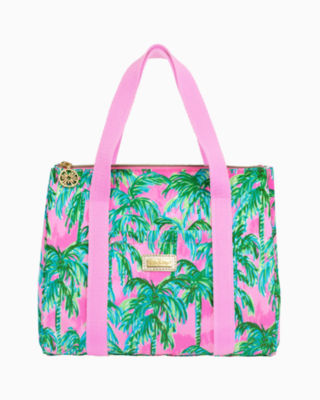 Lilly Pulitzer Lunch Tote Bag In Pink Blossom Suite Views