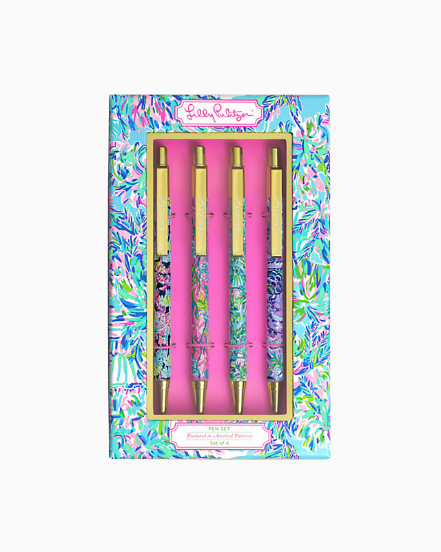 Ink Pen Set, Multi, large image null - Lilly Pulitzer