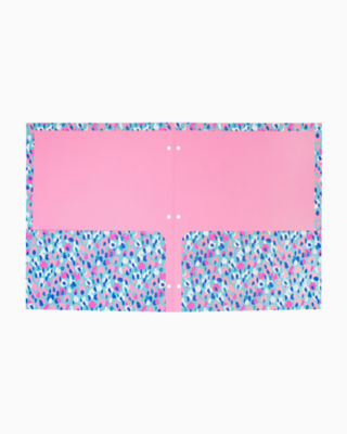 Pocket Folder Set, Blue Ibiza Cabana Cocktail, large image 3 - Lilly Pulitzer
