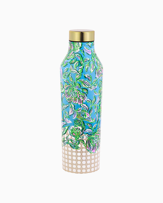 Stainless Steel Water Bottle, Cumulus Blue Chick Magnet, large - Lilly Pulitzer