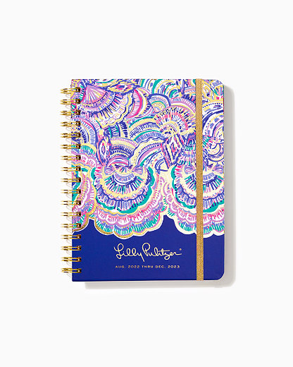 Home Slice Lilly Pulitzer Womens Blue/Green Mini Notebook with 160 College Ruled Pages 