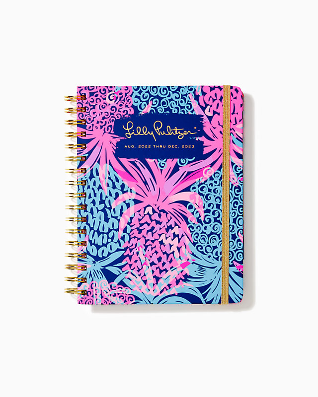 Personal Planner Mermaid Cove Lilly Pulitzer 17 Month Large Agenda 2018-2019 
