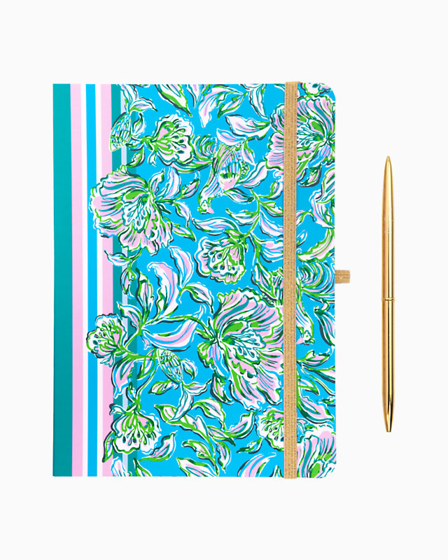 Journal With Pen, Cumulus Blue Chick Magnet, large - Lilly Pulitzer