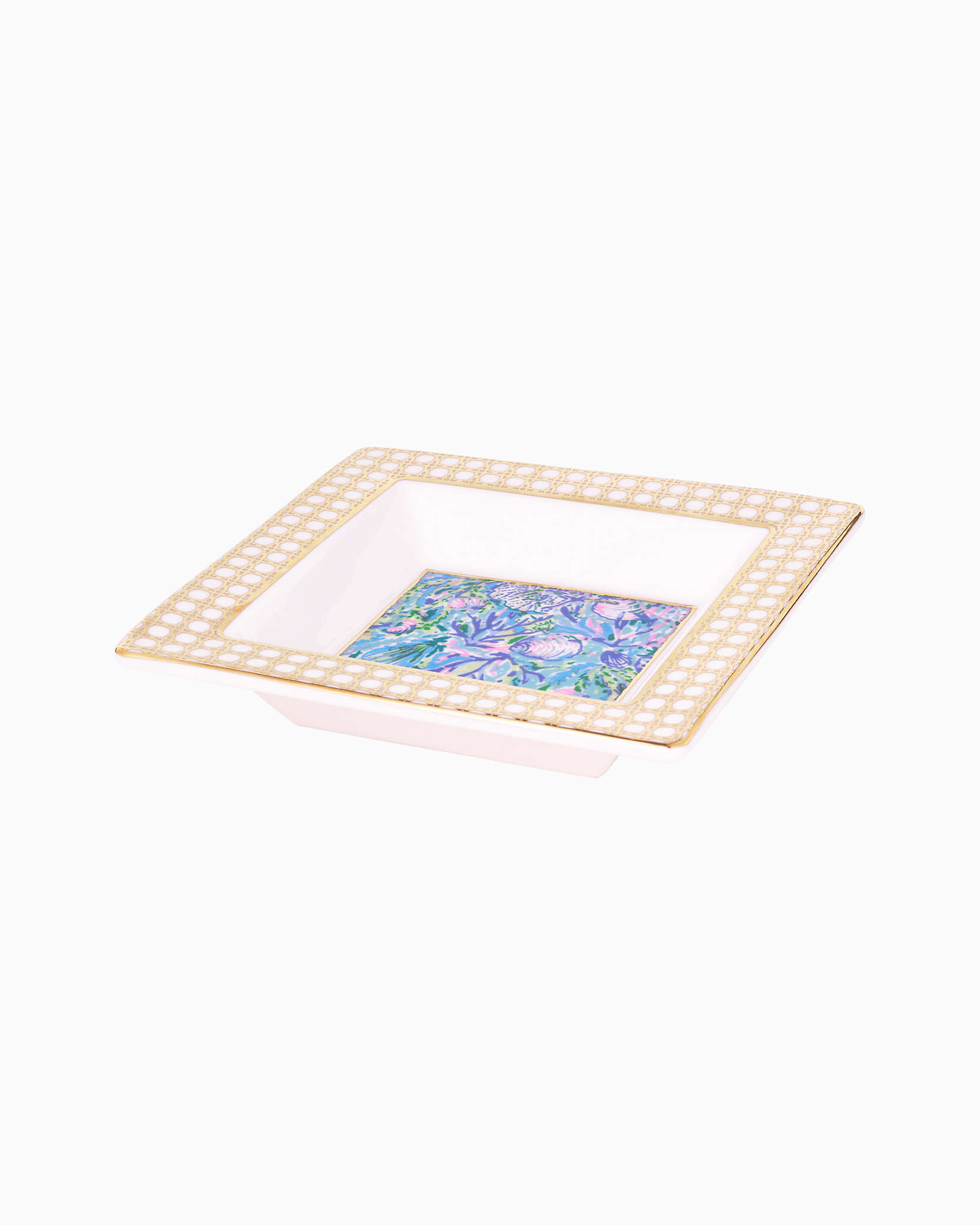 Lilly Pulitzer Trinket Tray In Surf Blue Soleil It On Me