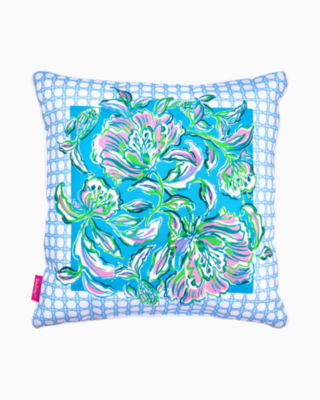 20" Square Outdoor Pillow, , large - Lilly Pulitzer