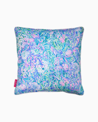 18" Square Outdoor Pillow, , large - Lilly Pulitzer