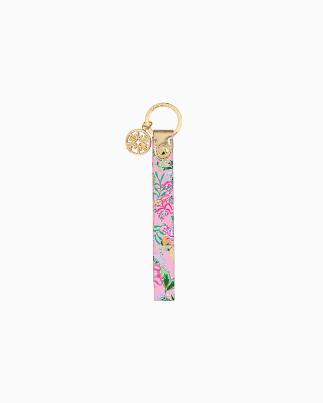 Strap Keychain, Multi Via Amore Spritzer, large - Lilly Pulitzer