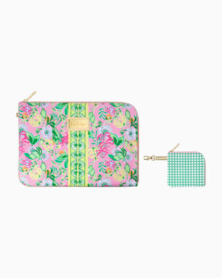 Shop Lilly Pulitzer Tech Pouch Set In Multi Via Amore Spritzer