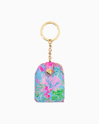 Lilly Pulitzer Wireless Earbuds Case In Celestial Blue Cay To My Heart