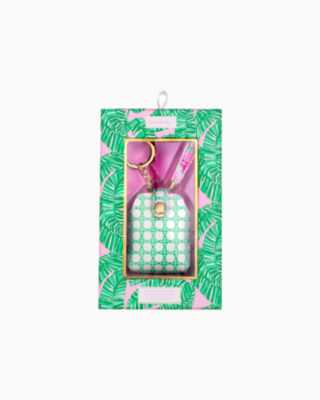 Shop Lilly Pulitzer Wireless Earbuds Case In Spearmint Caning