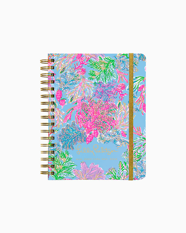 2023-2024 17 Month Large Agenda, Celestial Blue Cay To My Heart, large - Lilly Pulitzer