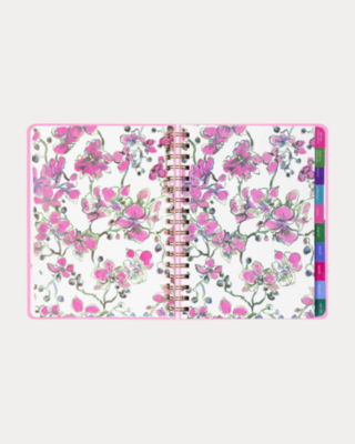 2025-2026 17 Month Large Agenda, Conch Shell Pink Pb Playground, large image 1