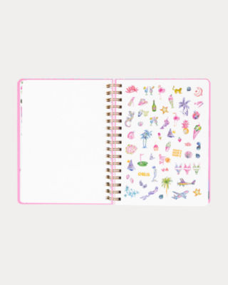 2025-2026 17 Month Large Agenda, Conch Shell Pink Pb Playground, large image 5