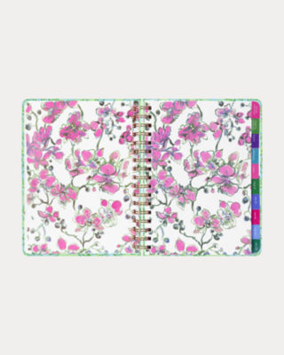 2025-2026 17 Month Large Agenda, Cool Mint Catchin Rays, large image 1 - Lilly Pulitzer