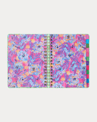 2025-2026 17 Month Large Agenda, Cool Mint Catchin Rays, large image 2 - Lilly Pulitzer