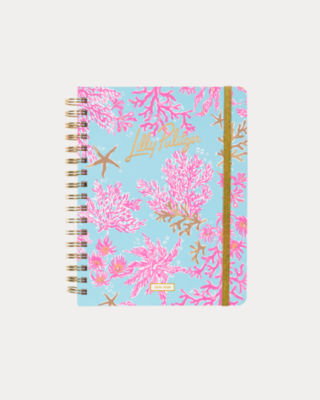 2025-2026 17 Month Large Agenda, Multi Royal Coral, large