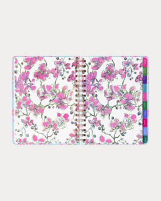 2025-2026 17 Month Large Agenda, Multi Royal Coral, large image 1
