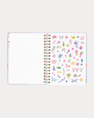 2025-2026 17 Month Large Agenda, Multi Royal Coral, large image 5