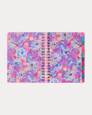 2025-2026 17 Month Large Agenda, Rousseau Pink Cool As Shell, large image 2