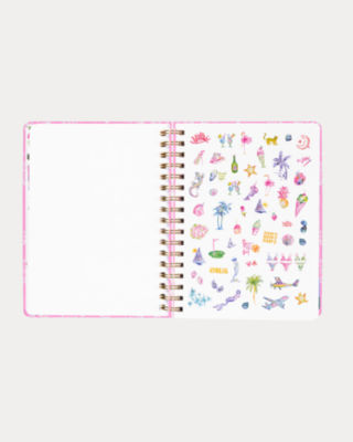 2025-2026 17 Month Large Agenda, Rousseau Pink Cool As Shell, large image 5