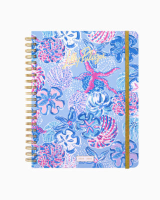 2024-2025 17 Month Jumbo Agenda, Multi Bahamas Beachcomber, large - Lilly Pulitzer