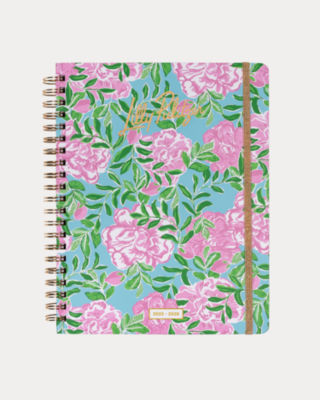 2025-2026 17 Month Jumbo Agenda, Multi Island Garden Oasis, large