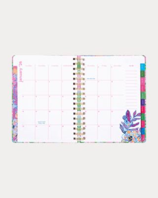 2025-2026 17 Month Jumbo Agenda, Multi Island Garden Oasis, large image 3