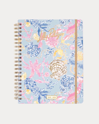 2025-2026 17 Month Jumbo Agenda, Multi Lil Barefoot Beachcomber, large