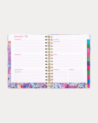 2025-2026 17 Month Jumbo Agenda, Multi Lil Barefoot Beachcomber, large image 5