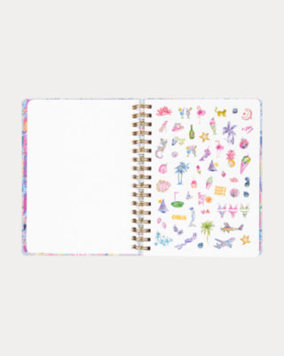 2025-2026 17 Month Jumbo Agenda, Multi Lil Barefoot Beachcomber, large image 6