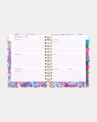 2025-2026 17 Month Agenda, Resort White Barefoot Beachcombers, large image 5